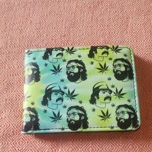 Stylish Green Graphic Men's Wallet
